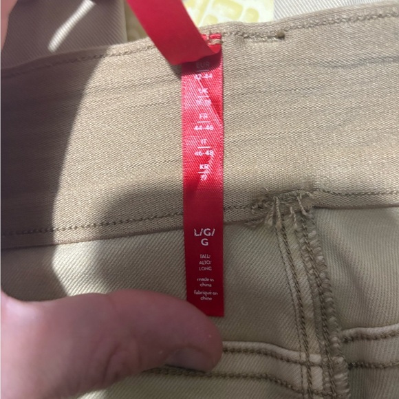 SPANX Tan Straight Leg Pants Classic Design - Picture 6 of 10